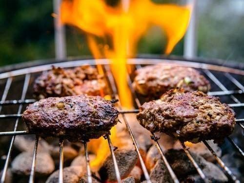 Barbecue en letsel