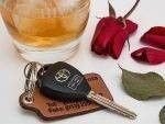 autosleutel, rijden onder invloed. Letselschade door dronken bestuurder