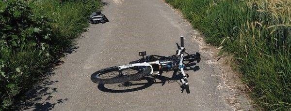 fiets gevallen ongeluk