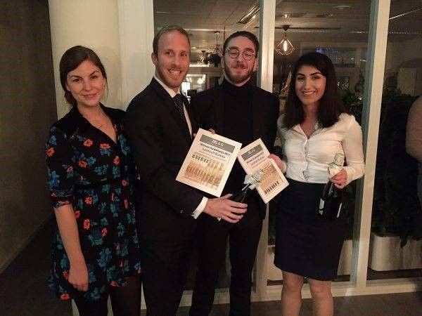 de winnaars van de scriptieprijs 2017