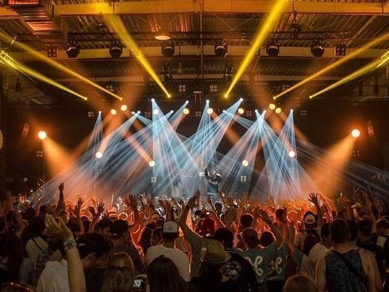Publiek bij concert