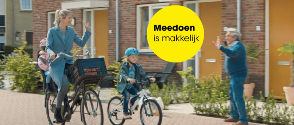 Meedoen is makkelijk is de nieuwste verkeerveiligheidscampagne van Veilig Verkeer Nederland.