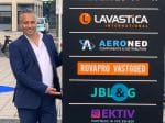 Regiomanager, teamleider en letselschadejurist Frans Overkleeft bij de ingang van JBL&G Rotterdam.